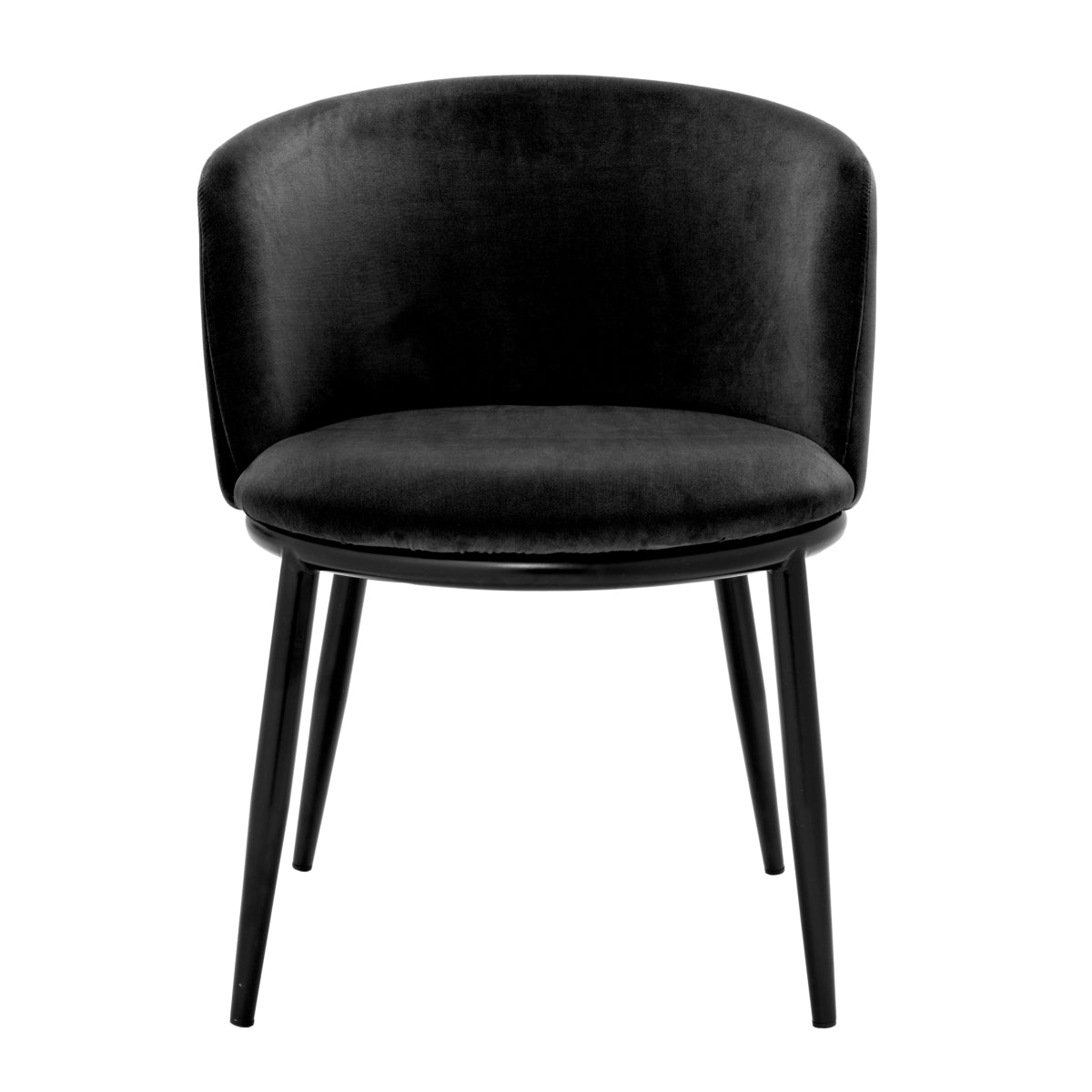 Dining chair Eichholtz Filmore cameron black eetkamerstoel