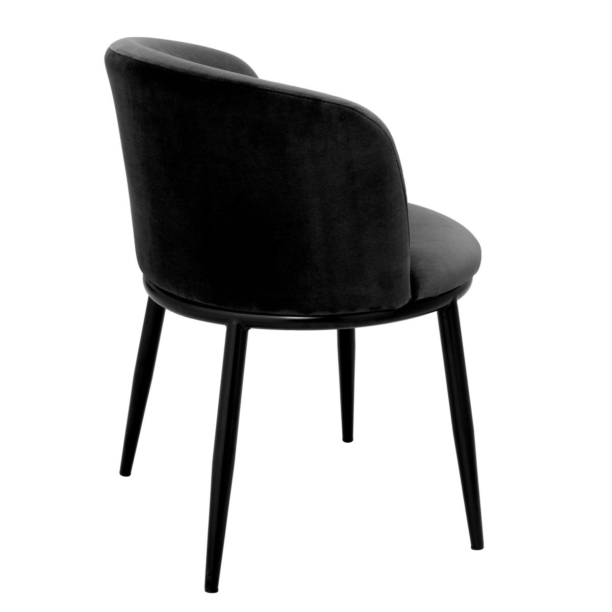 Dining chair Eichholtz Filmore cameron black eetkamerstoel