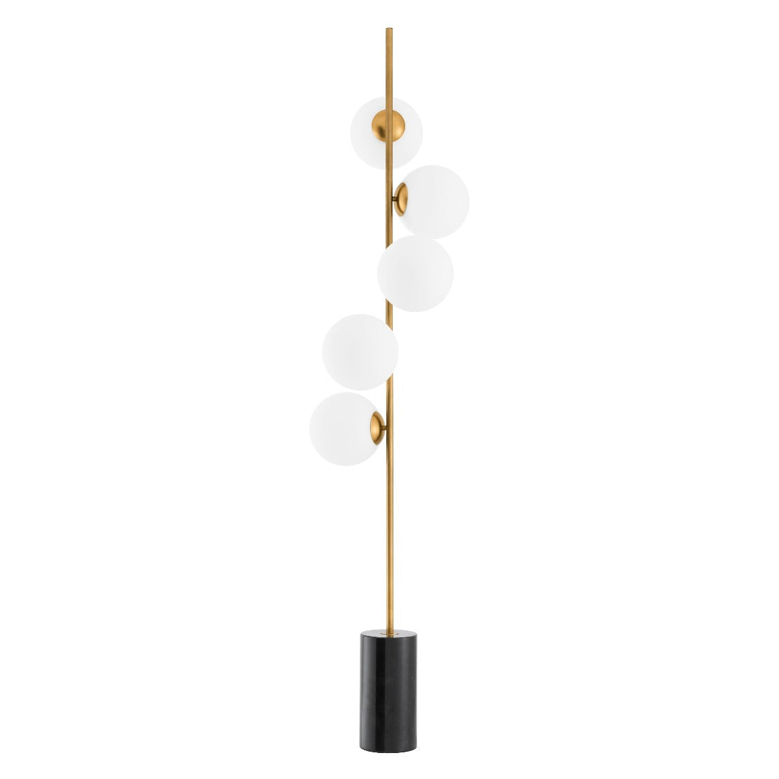 Floor Lamp Eichholtz Tempo vloerlamp stalamp messing goud marmer