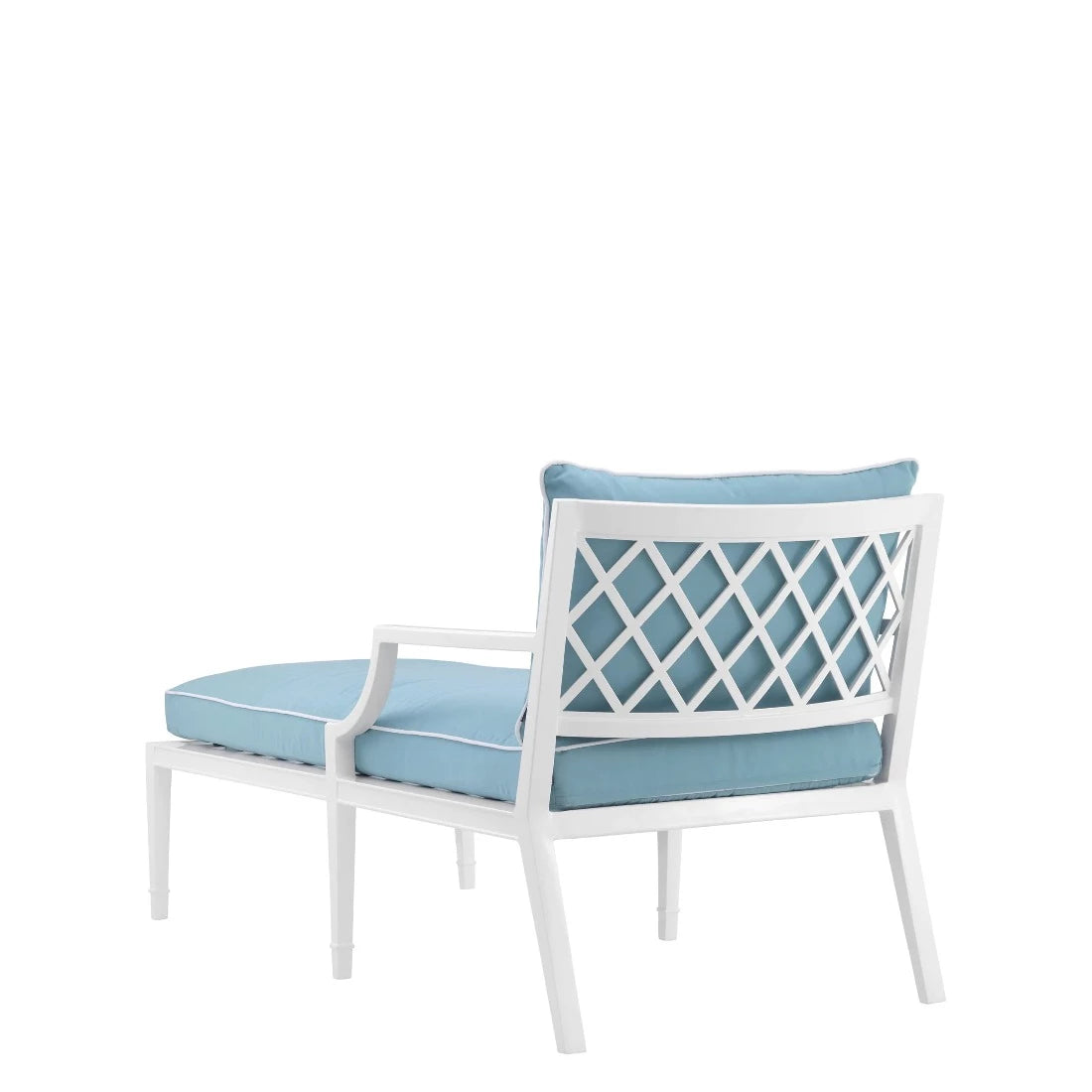 Outdoor-Chaiselongue Eichholtz Bella Vista Weiß