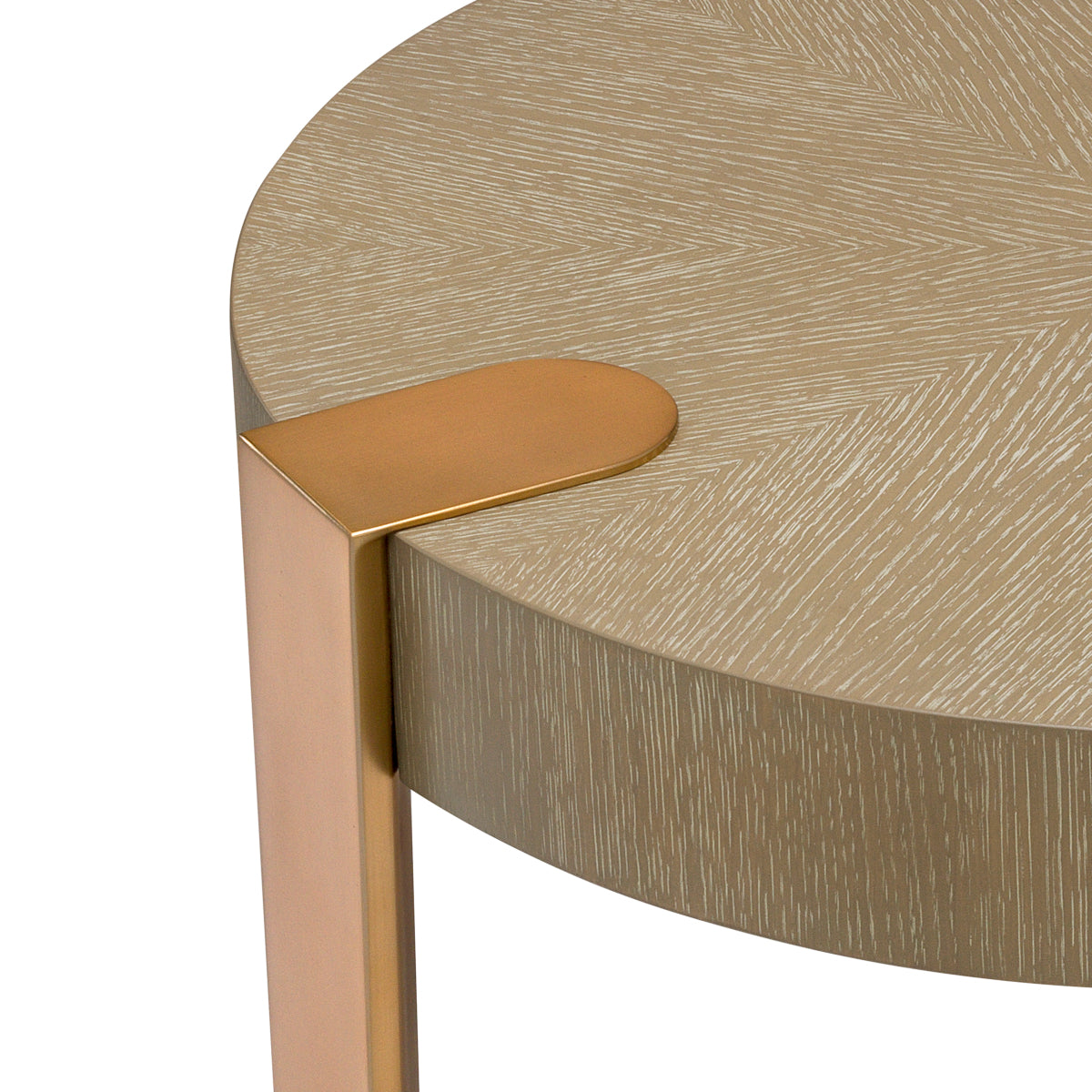 Side table Eichholtz Oxnard washed oak