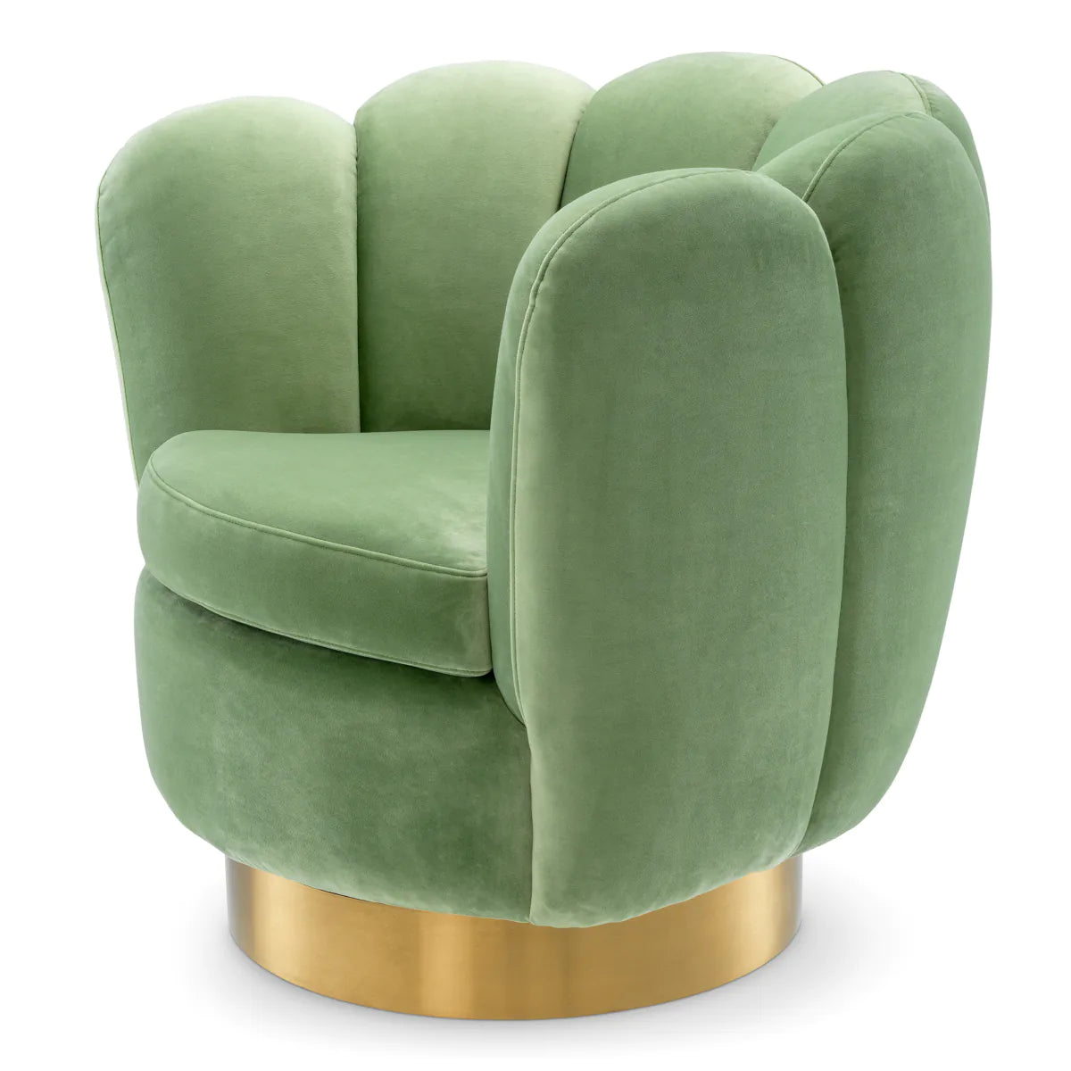 Chaise pivotante Eichholtz Mirage Pistache groen