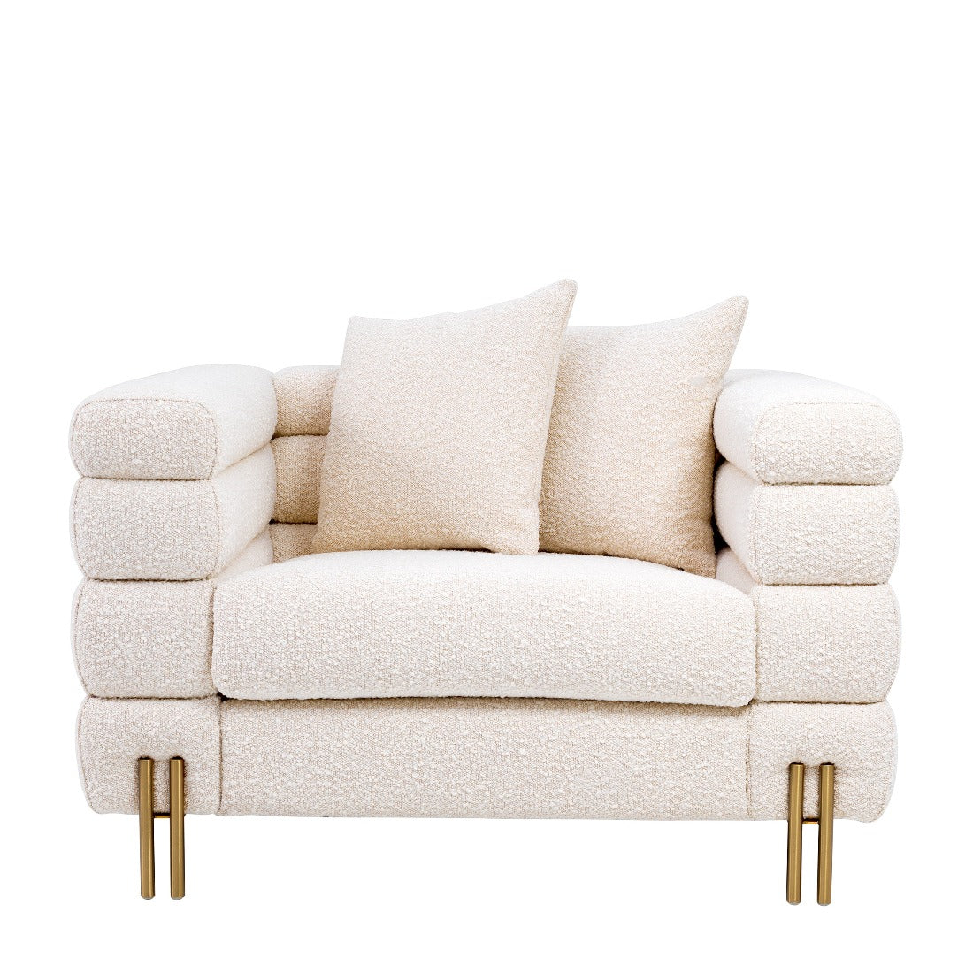 Eichholtz armchair York bouclé cream