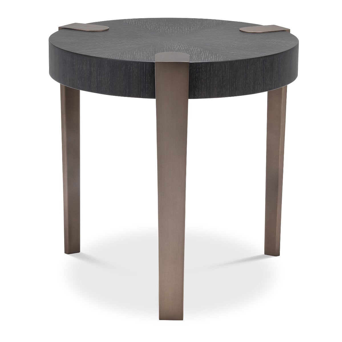 Side table Eichholtz Oxnard charcoal oak