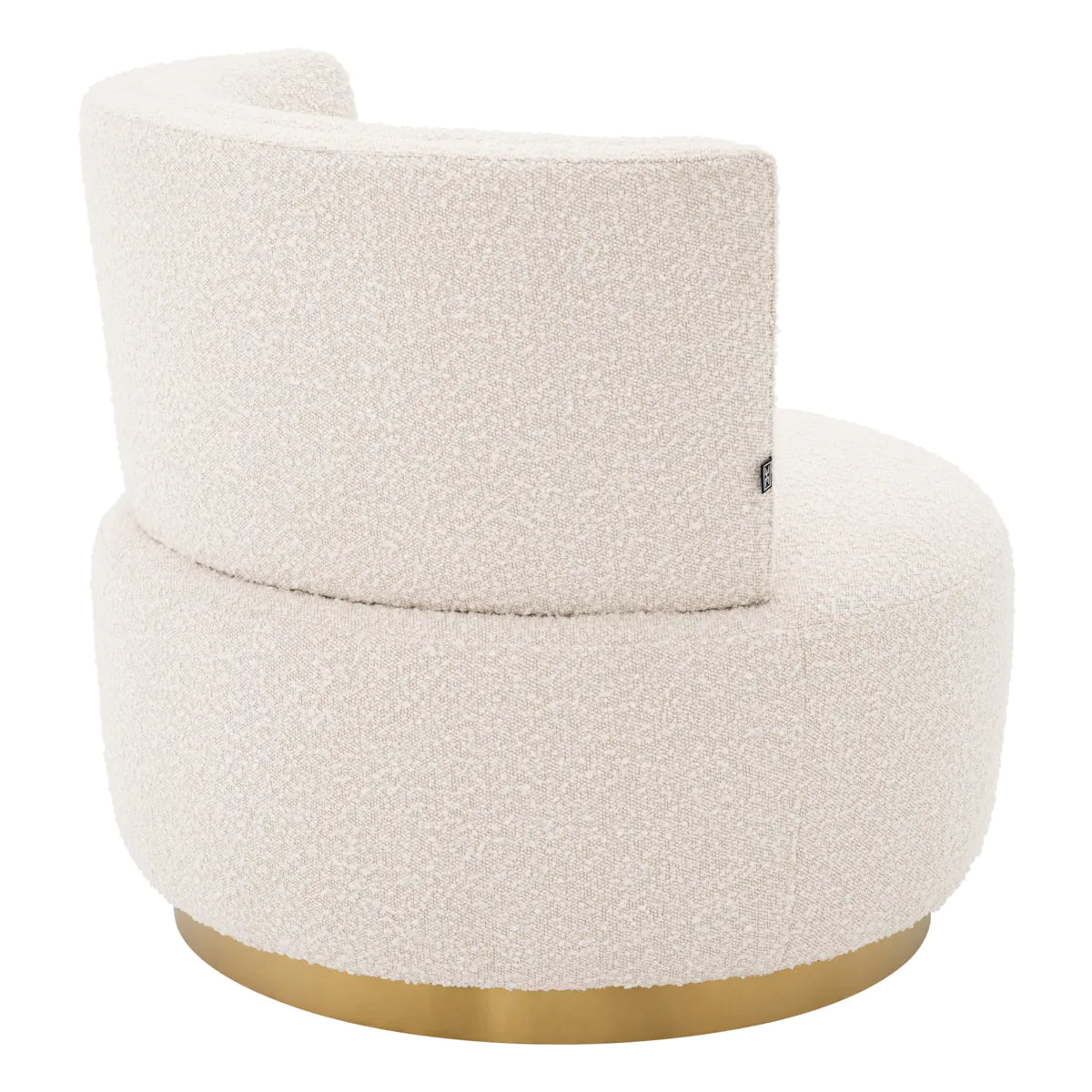 Eichholtz Drehstuhl Alonso Bouclé Creme