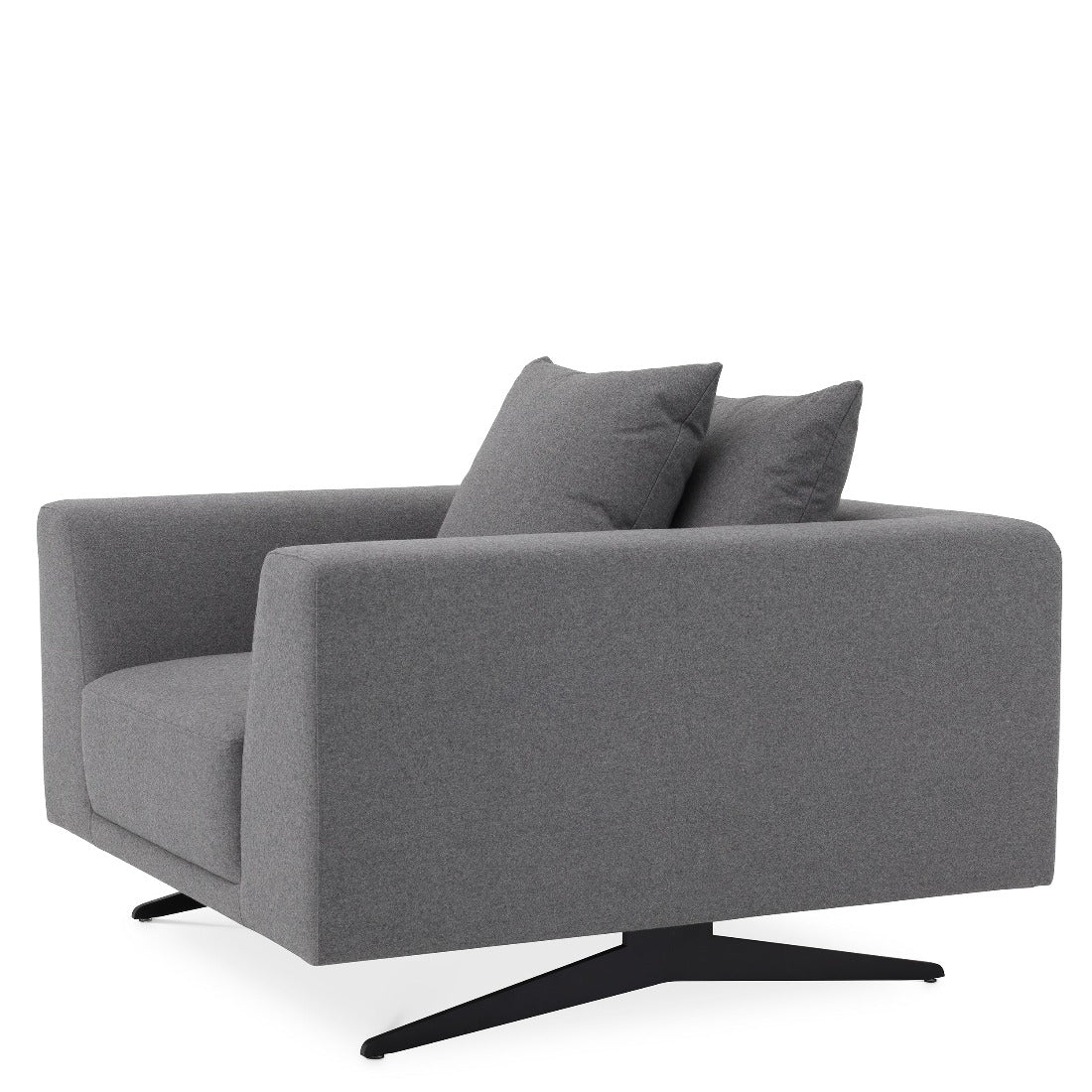 Eichholtz armchair Endless gray wool