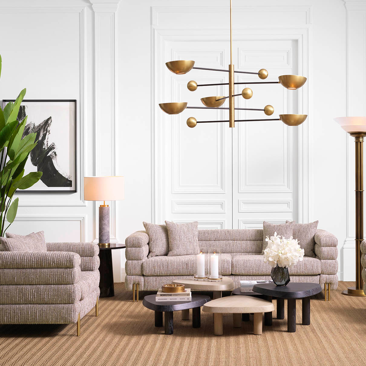 Fauteuil Eichholtz York Mademoiselle beige