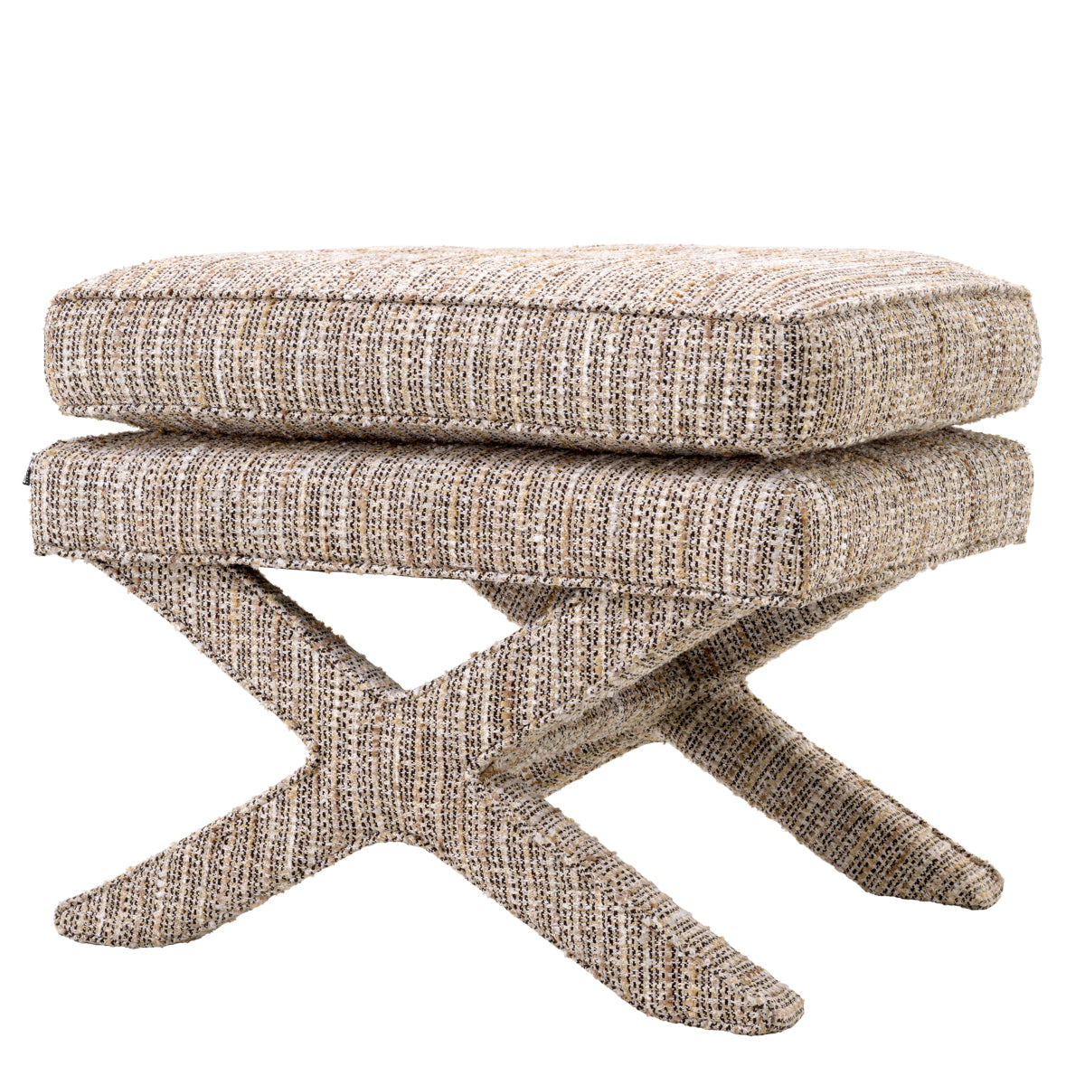 stool ottoman Eichholtz Poef Mademoiselle beige