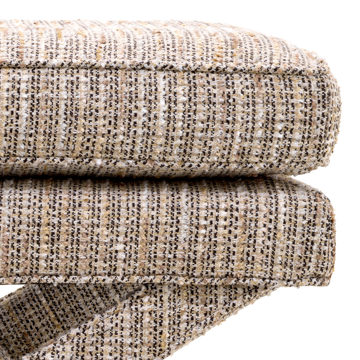stool ottoman Eichholtz Poef Mademoiselle beige