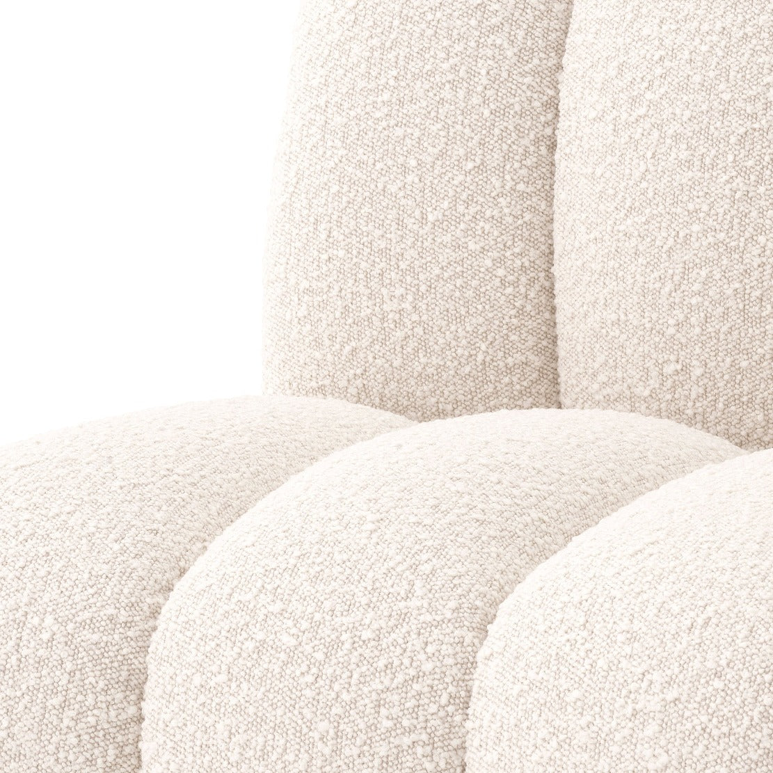 Dining chair Eichholtz Kelly bouclé cream