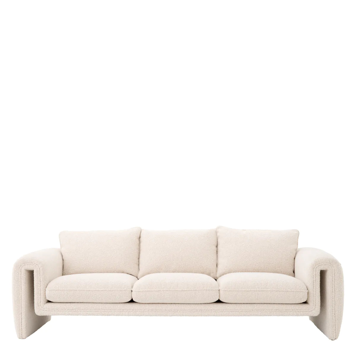 Eichholtz Sofa Tondo boucle cream