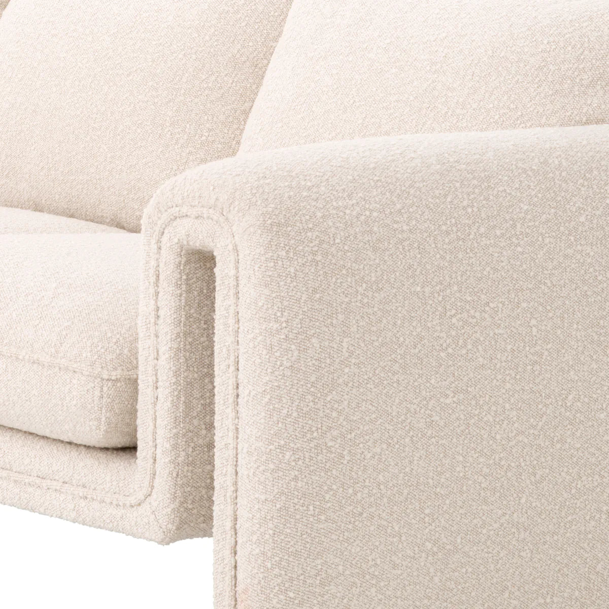 Eichholtz Sofa Tondo boucle cream
