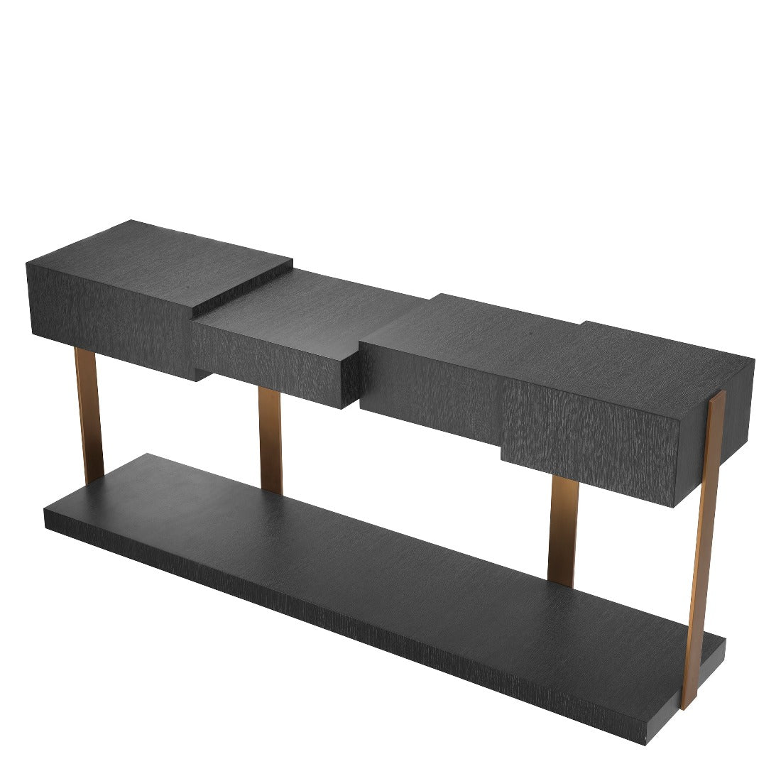 Console table Eichholtz Nerone Charcoal oak