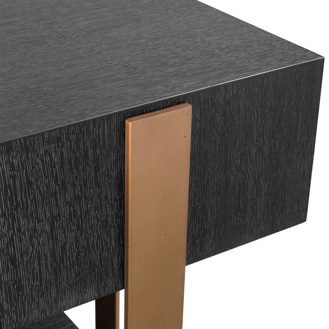 Console table Eichholtz Nerone Charcoal oak