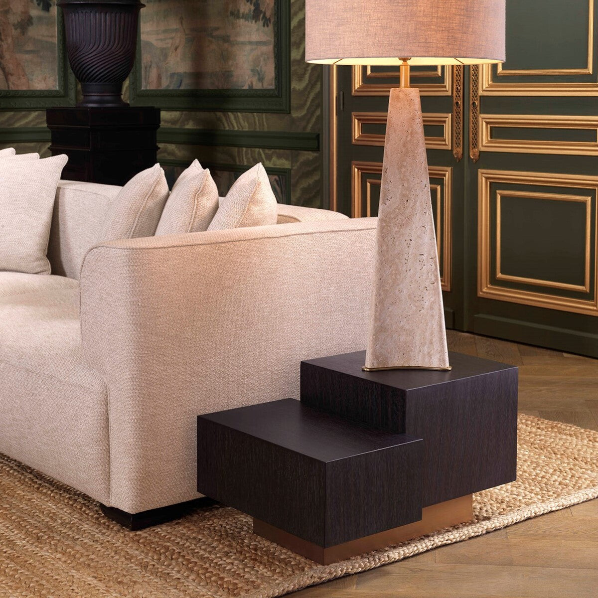 Side table Eichholtz Nerone Charcoal oak