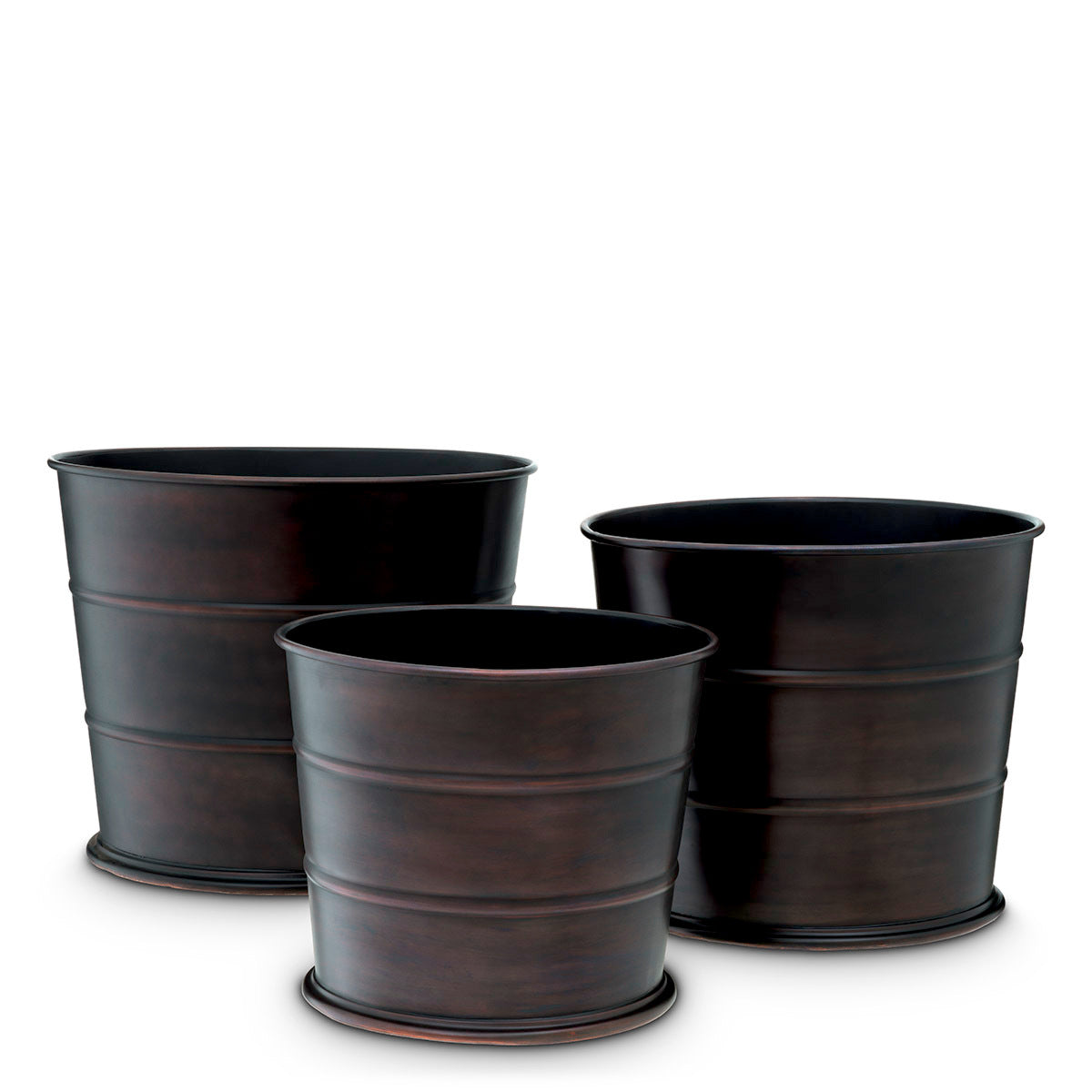 Planter Eichholtz Hortus Bronze set of 3