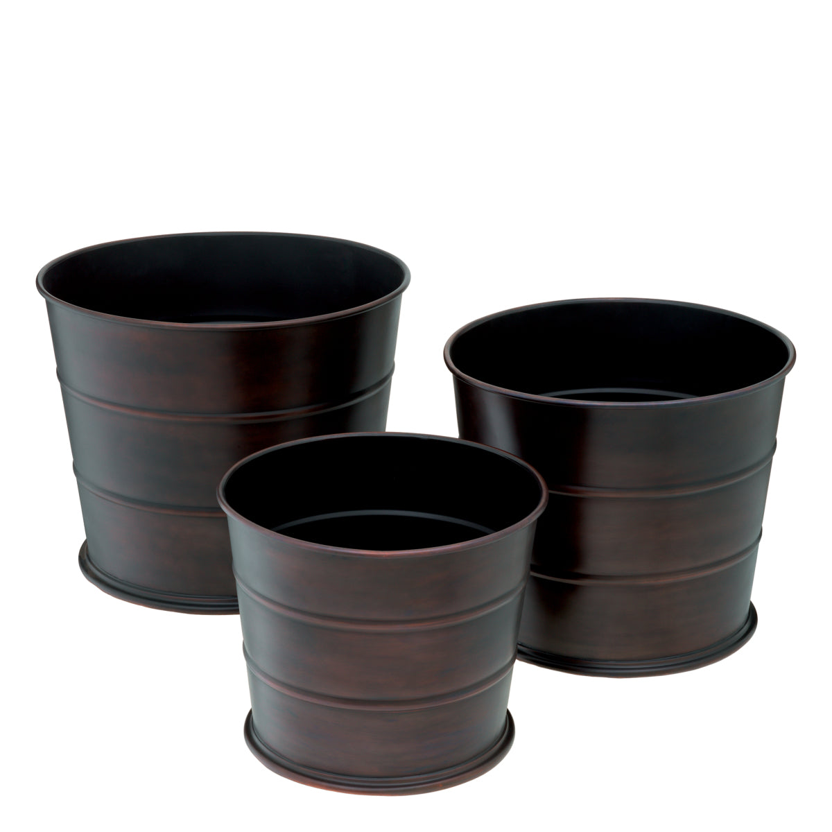 Planter Eichholtz Hortus Bronze set of 3