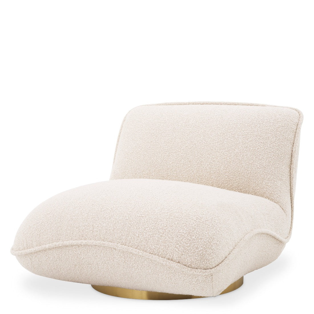 Drehstuhl Eichholtz Relax Bouclé Creme