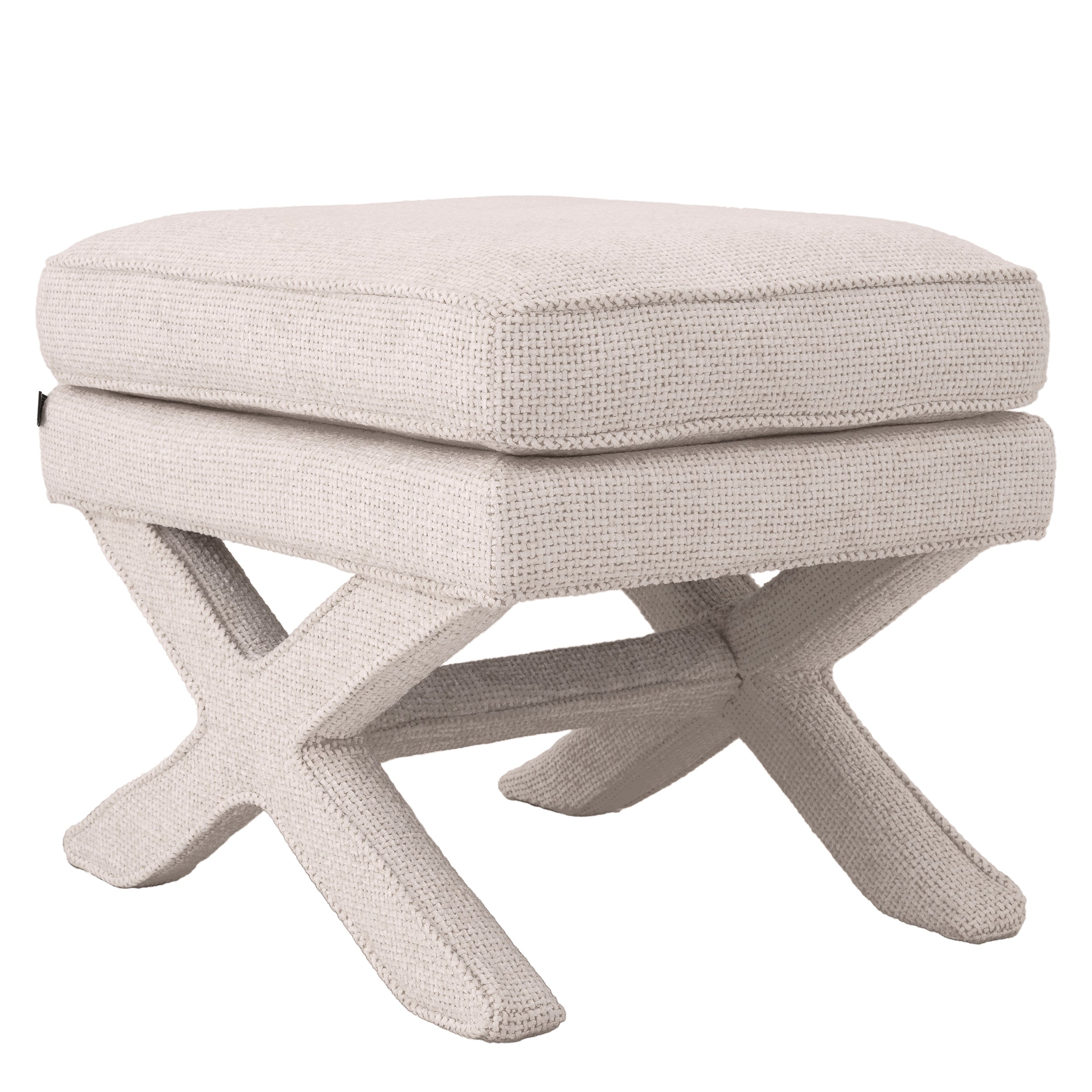 Tabouret Eichholtz Cordoba Lyssa Blanc cassé