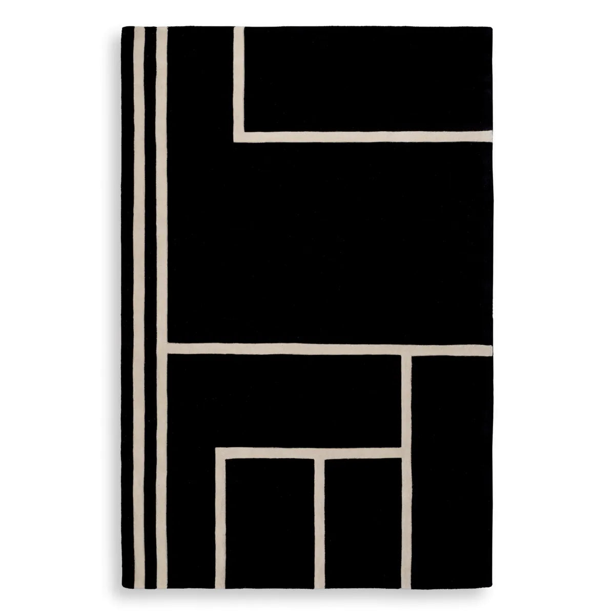 Eichholtz carpet Omar black