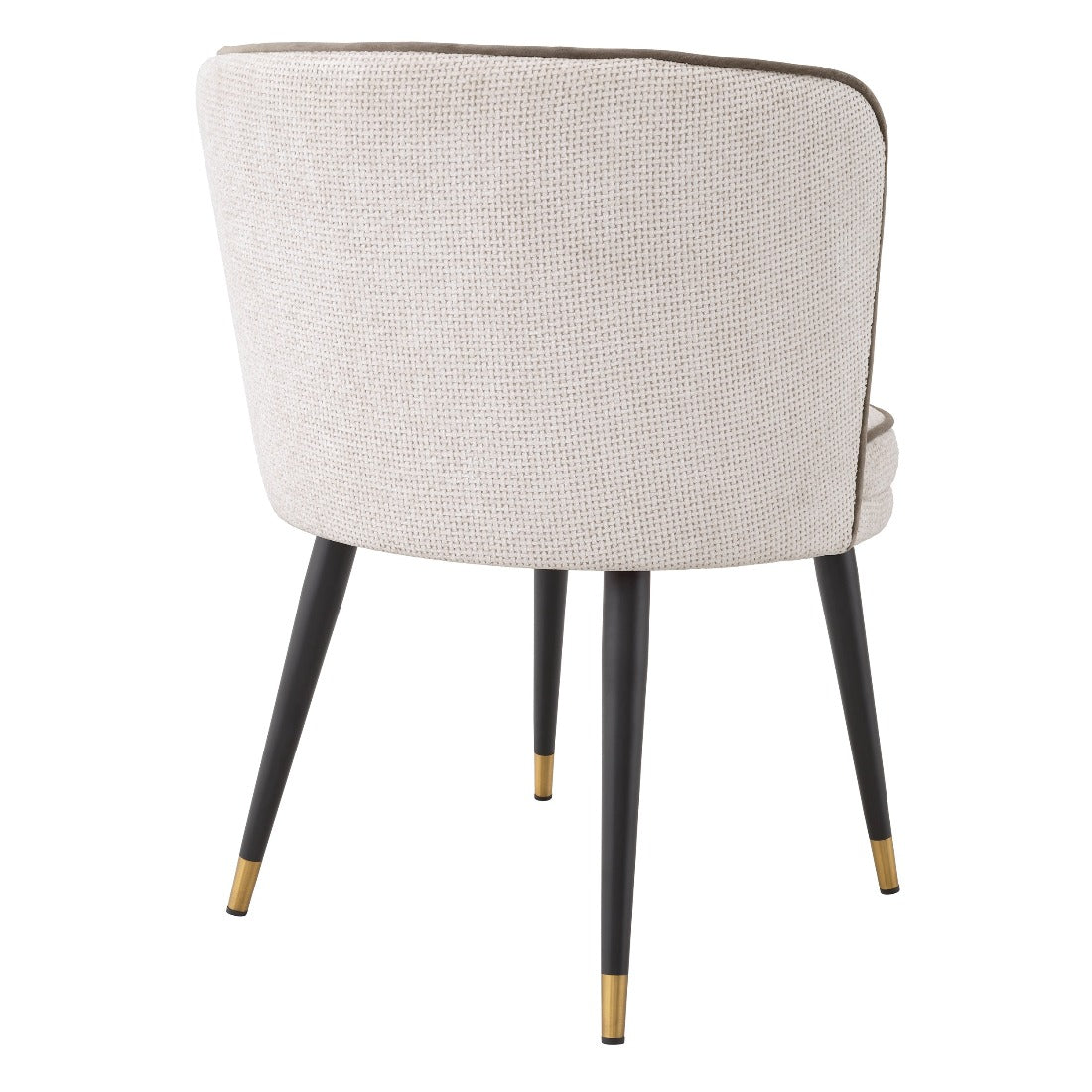 Swivel dining chair Eichholtz Lyssa off-white draaibare eetkamerstoel
