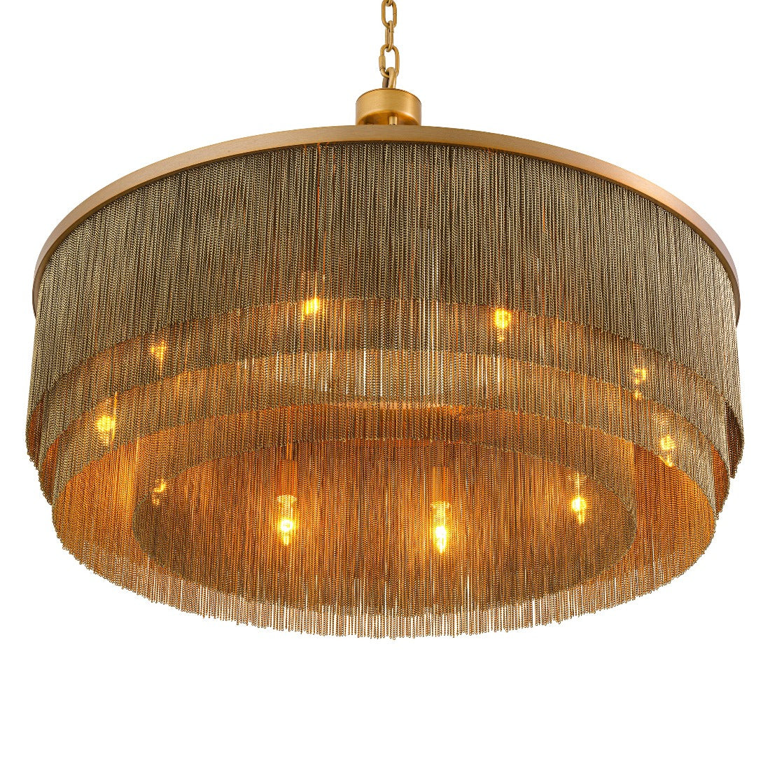 Chandelier Eichholtz Tissot L Brass