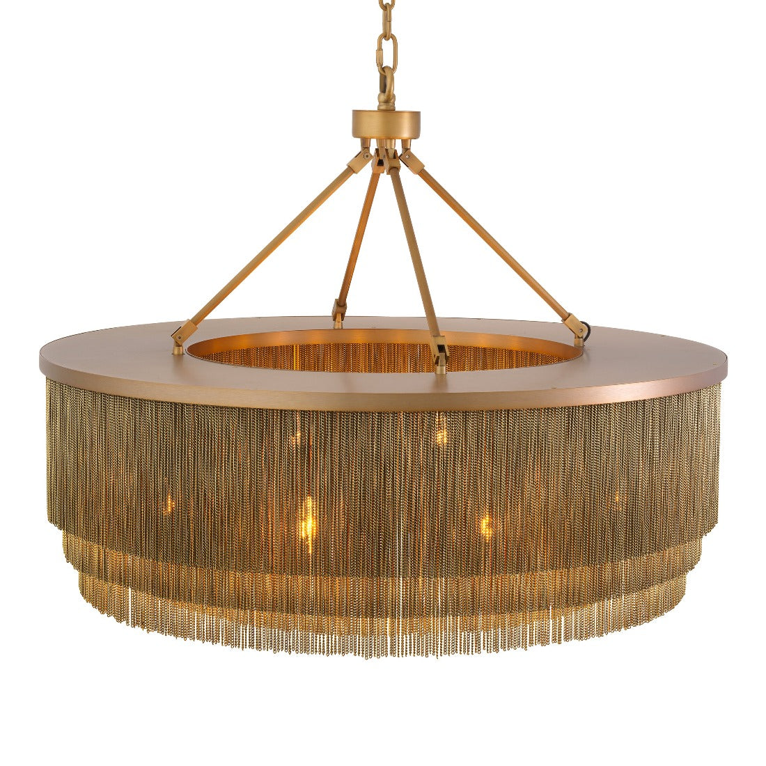 Chandelier Eichholtz Tissot L Brass