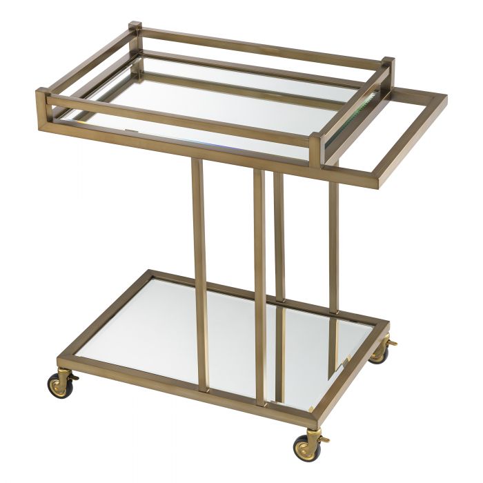 Trolley Eichholtz Beverly Hills bar cart serveerwagen