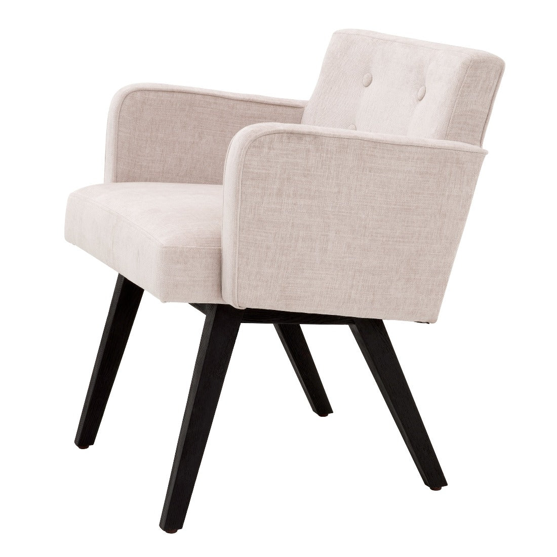 Dining chair Eichholtz Locarno beige eetkamerstoel sisley