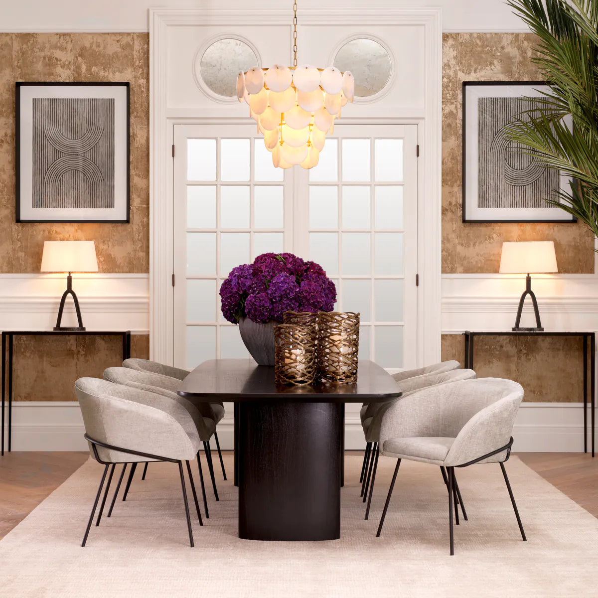 Eichholtz dining chair Campus sisley grey