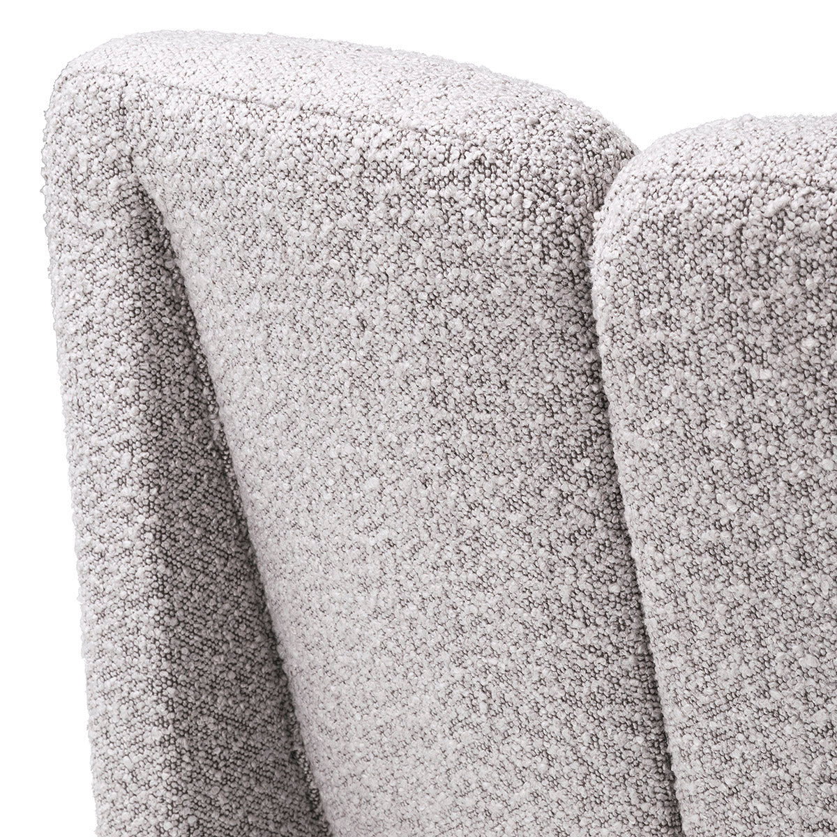 Eichholtz armchair Macintosh bouclé gray