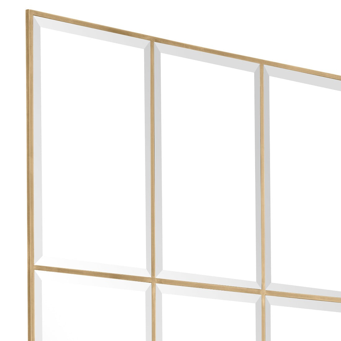 Mirror Eichholtz Kravis Brass spiegel goud goudkleurig