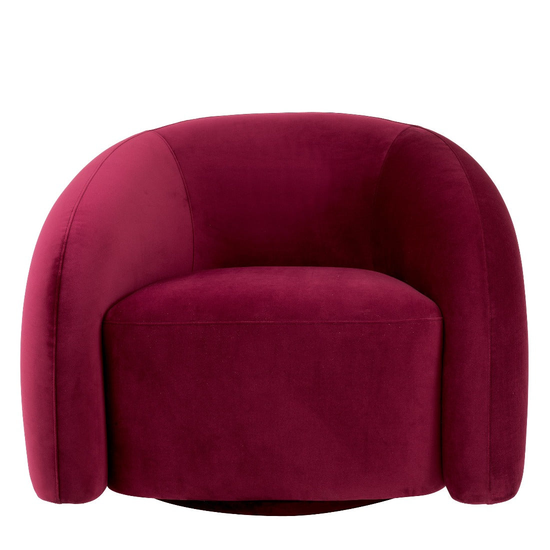 swivel chair draai fauteuil eichholtz novelle velvet red