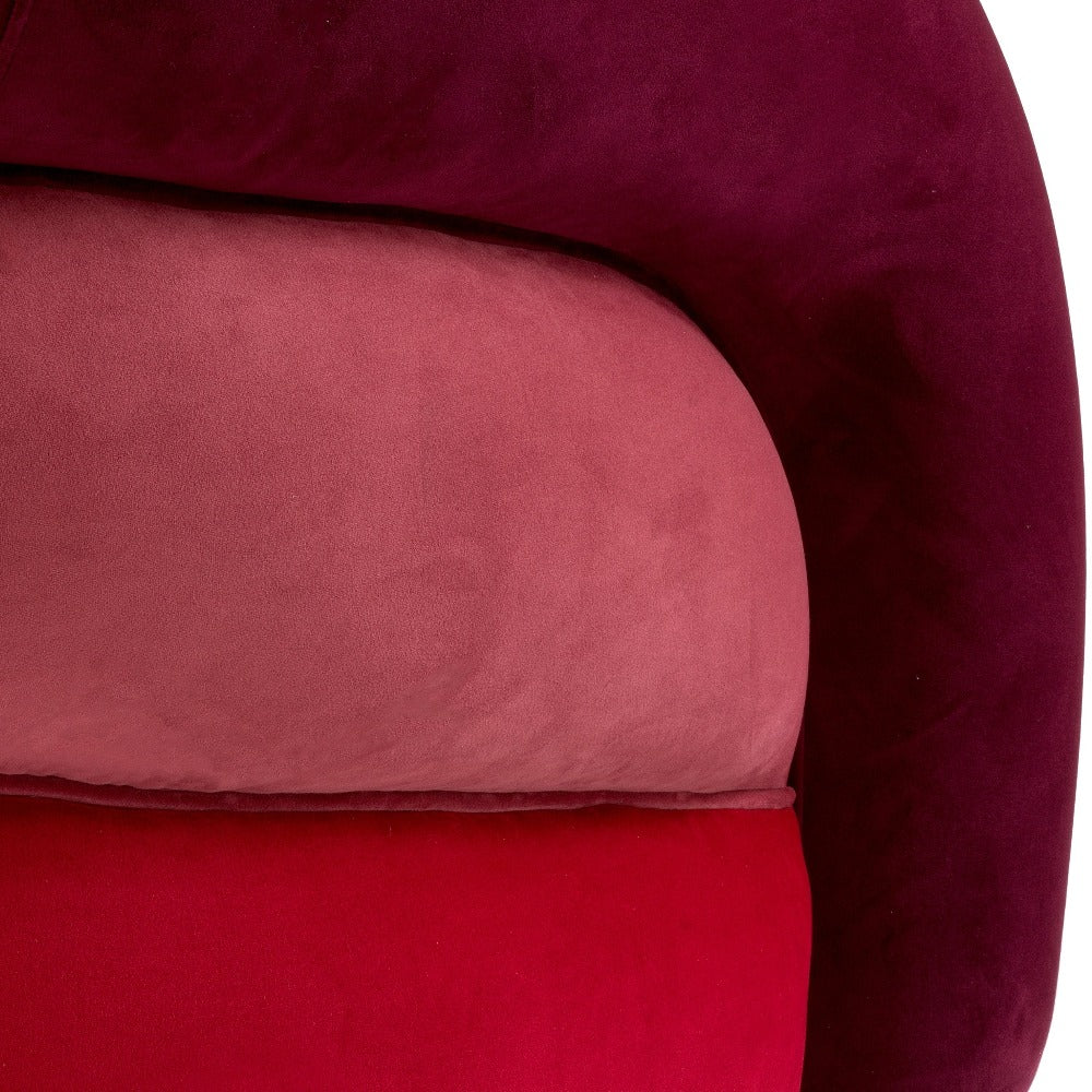 swivel chair draai fauteuil eichholtz novelle velvet red