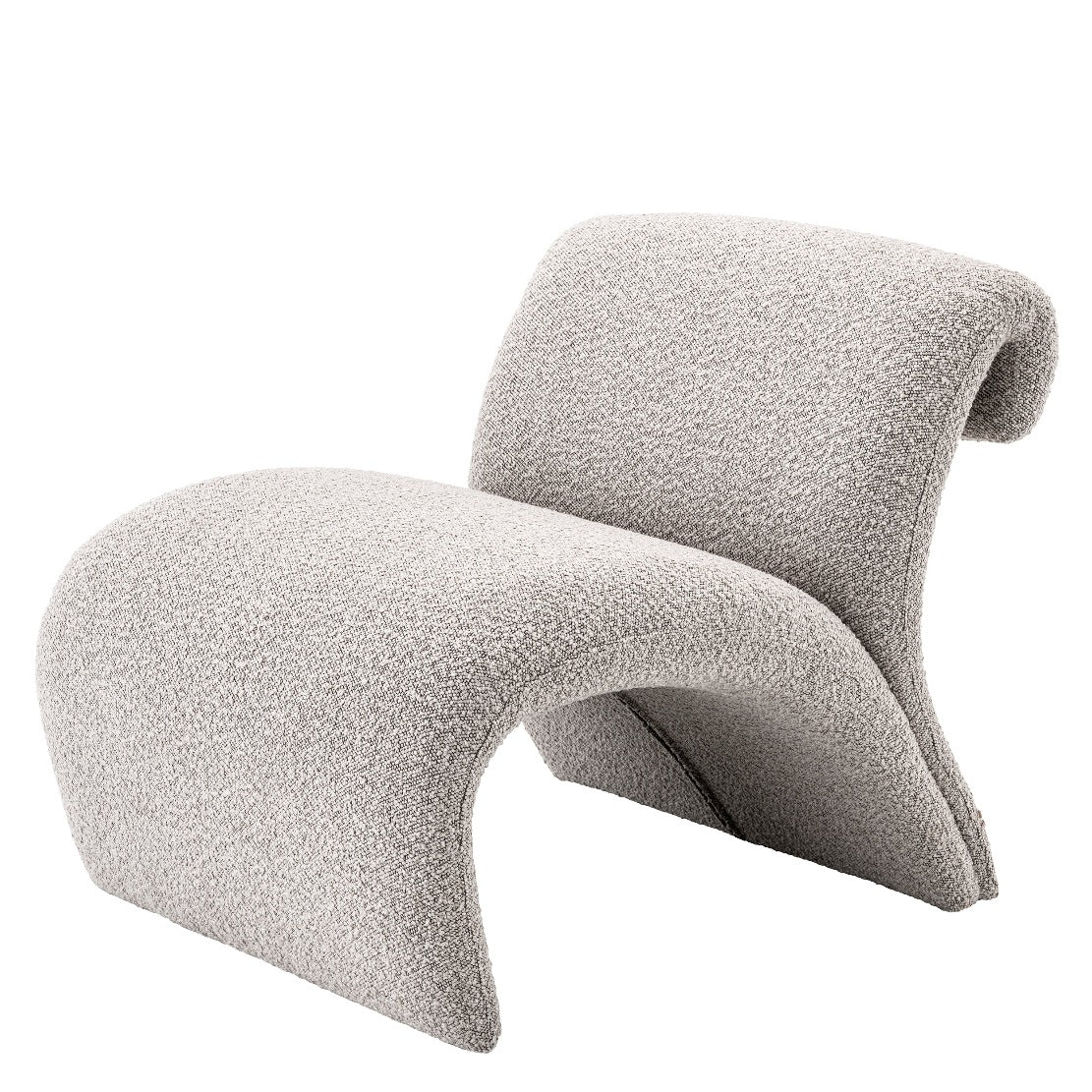 Eichholtz fauteuil Vignola Bouclé grijs
