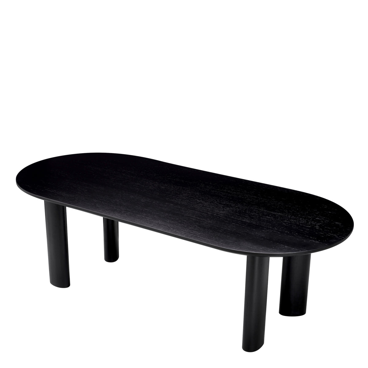 Dining table Eichholtz Mogador S Black eetkamertafel zwart