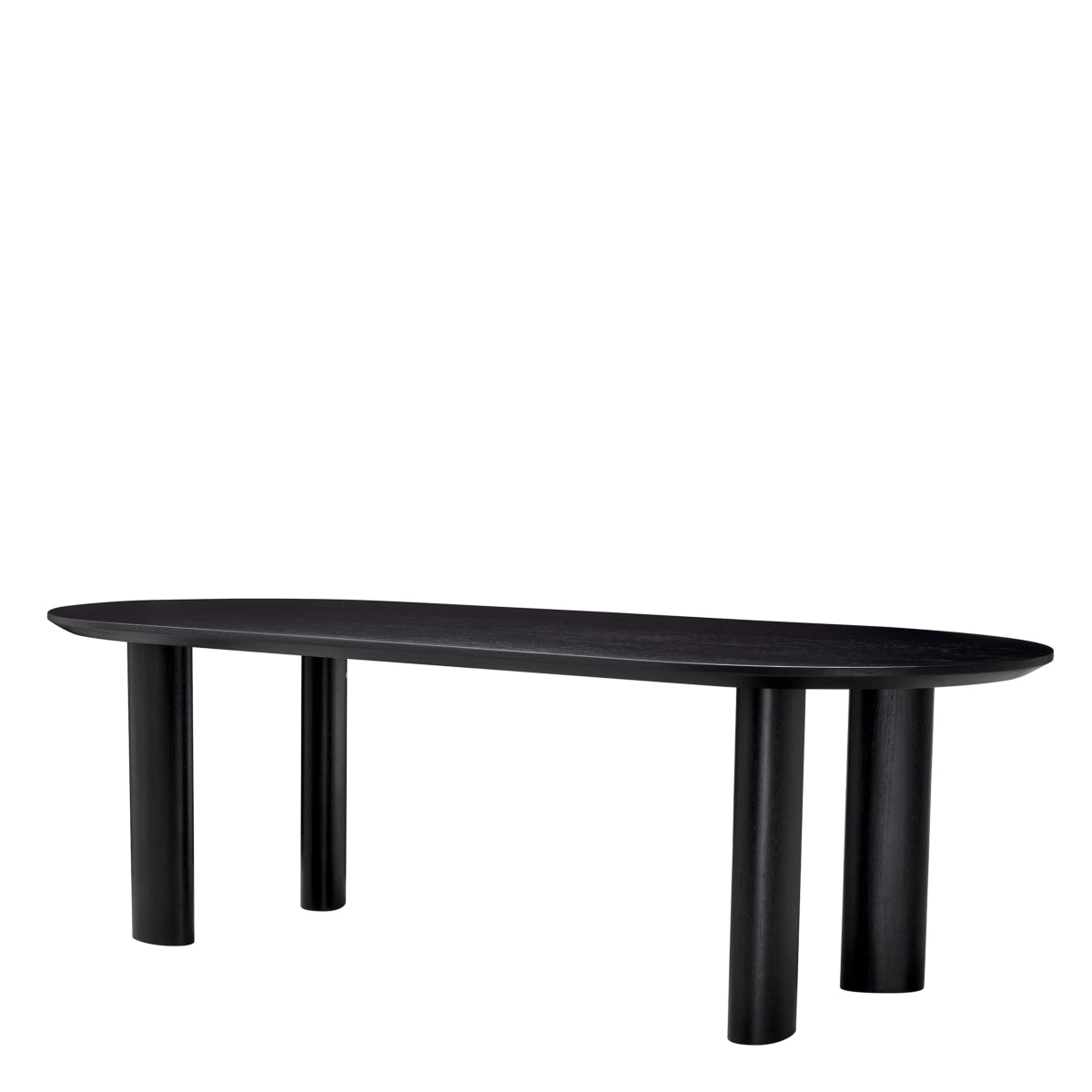 Dining table Eichholtz Mogador S Black eetkamertafel zwart
