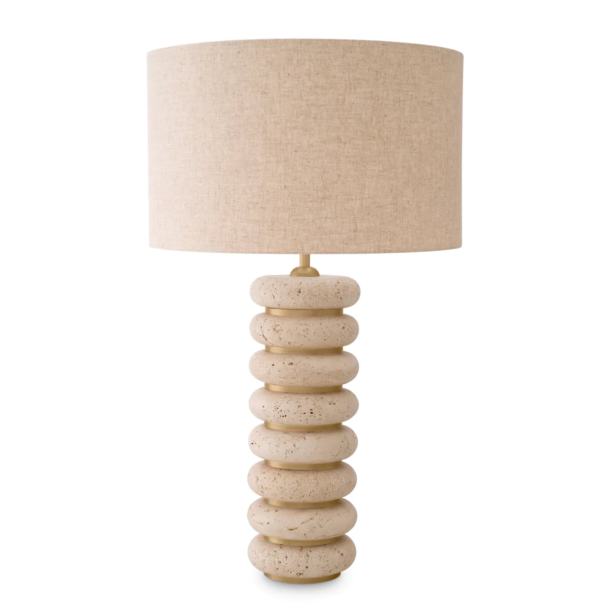 Table Lamp Eichholtz Baron Travertine