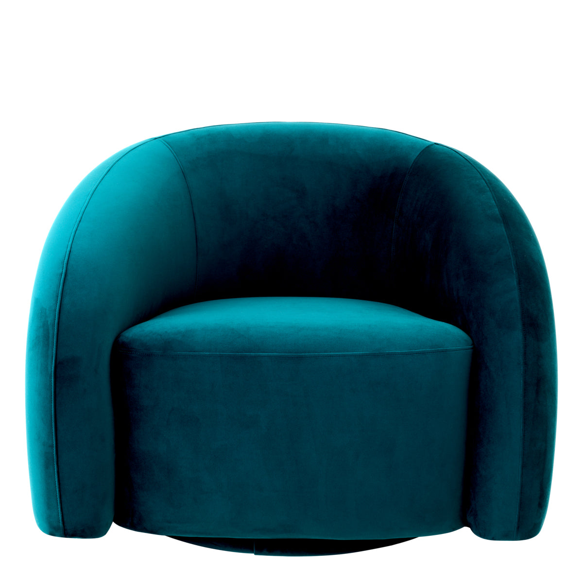 Chaise pivotante Eichholtz Novelle velours turquoise