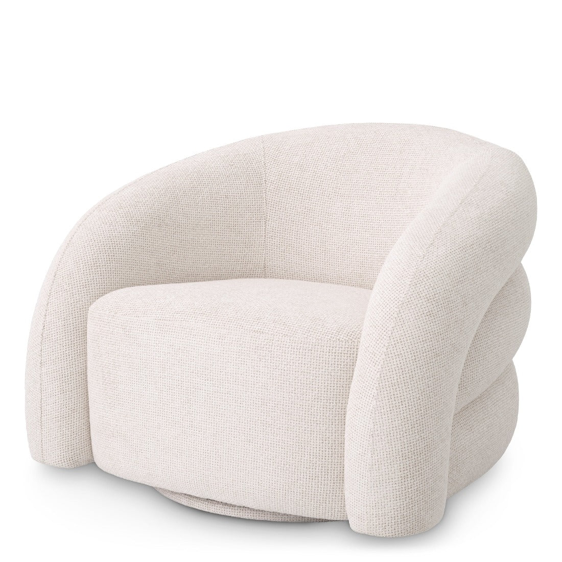 swivel chair draai fauteuil eichholtz novelle lyssa off-white gebroken wit
