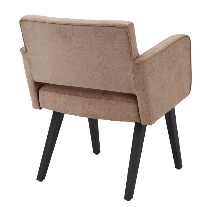 Dining chair Eichholtz Locarno pink eetkamerstoel oud roze sisley