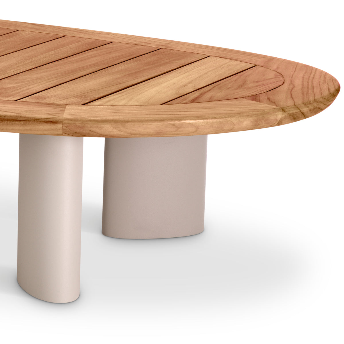 Outdoor-Couchtisch Eichholtz Free Form natur