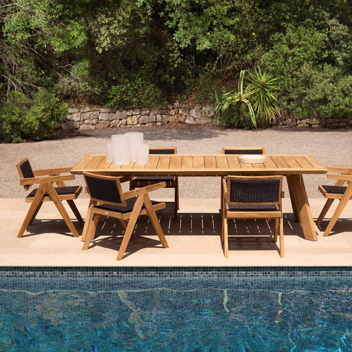 Outdoor dining chair Eichholtz Kristo black