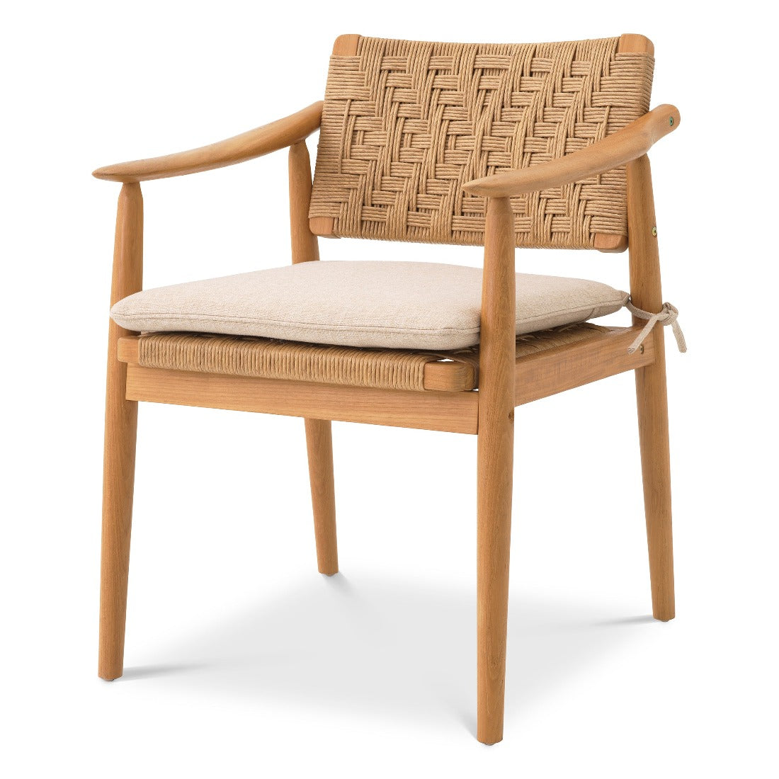Outdoor dining chair Eichholtz Coral Bay Naturel set of 2