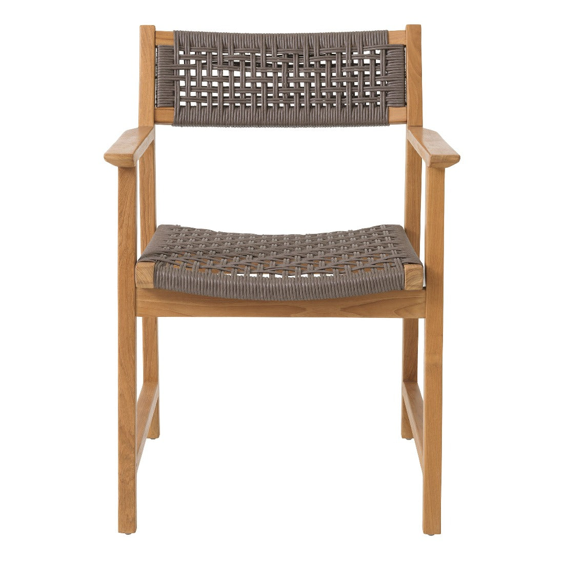 Outdoor dining chair Eichholtz Cancun Grey set of 2