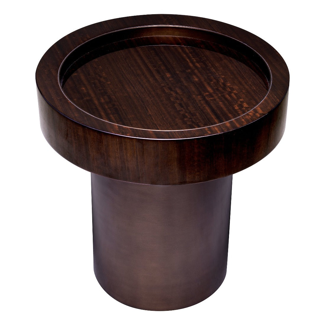 Side table Eichholtz Otus round Eucalyptus