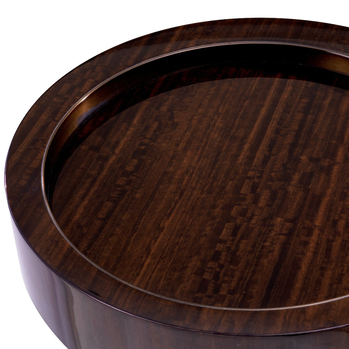 Side table Eichholtz Otus round Eucalyptus