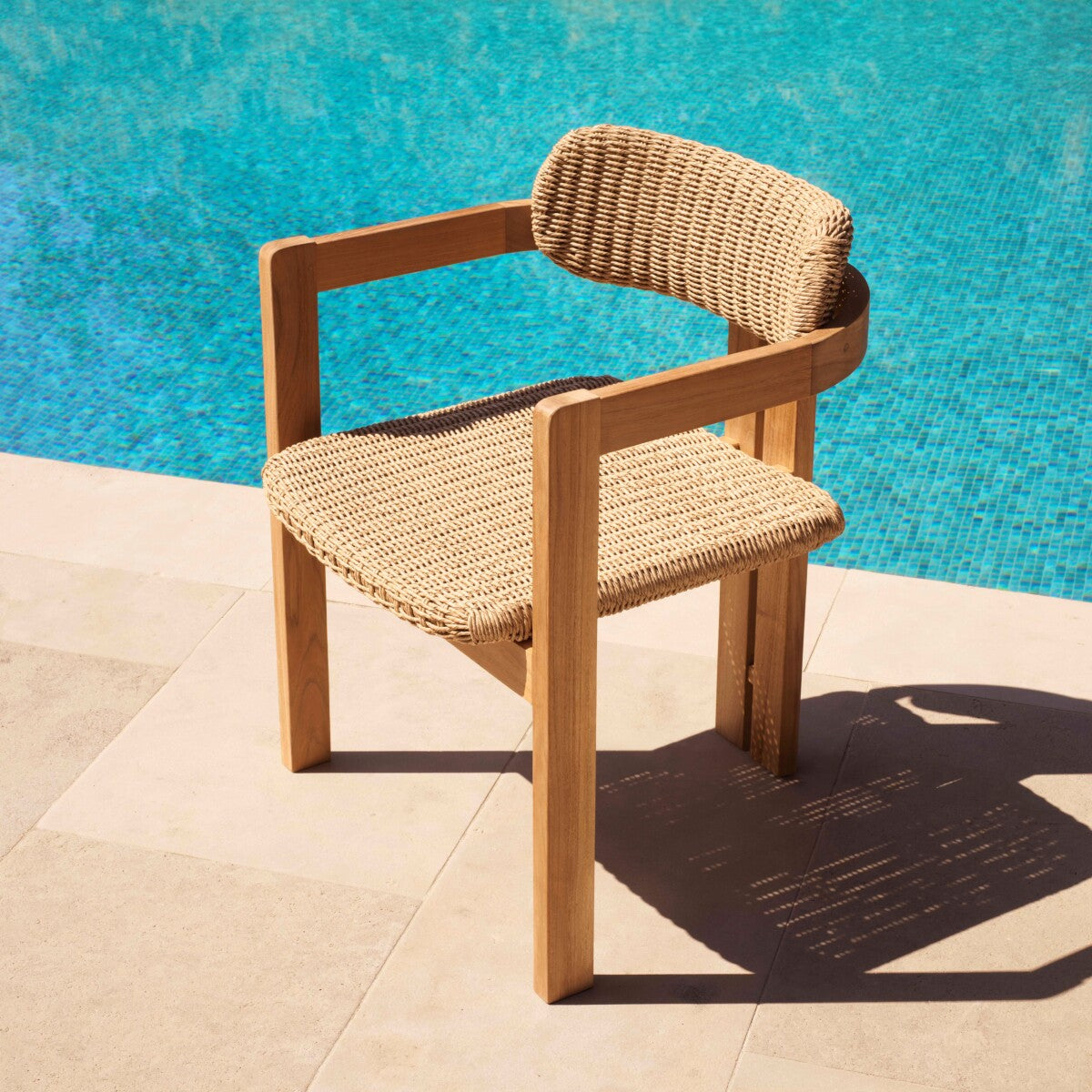 Outdoor dining chair Eichholtz Donato Naturel