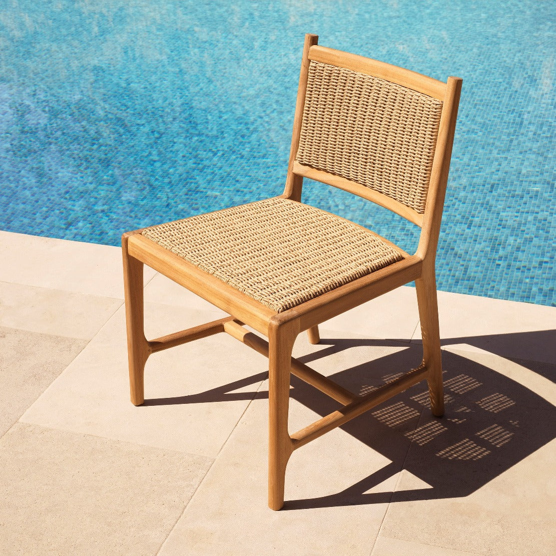 Outdoor dining chair Eichholtz Pivetti Naturel