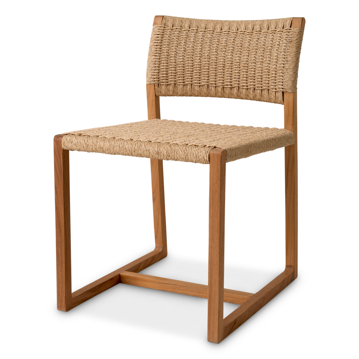 Outdoor-Essstuhl Eichholtz Griffin Naturel